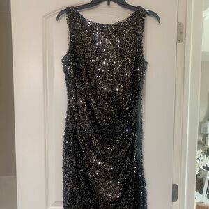 David Meister sequined dress